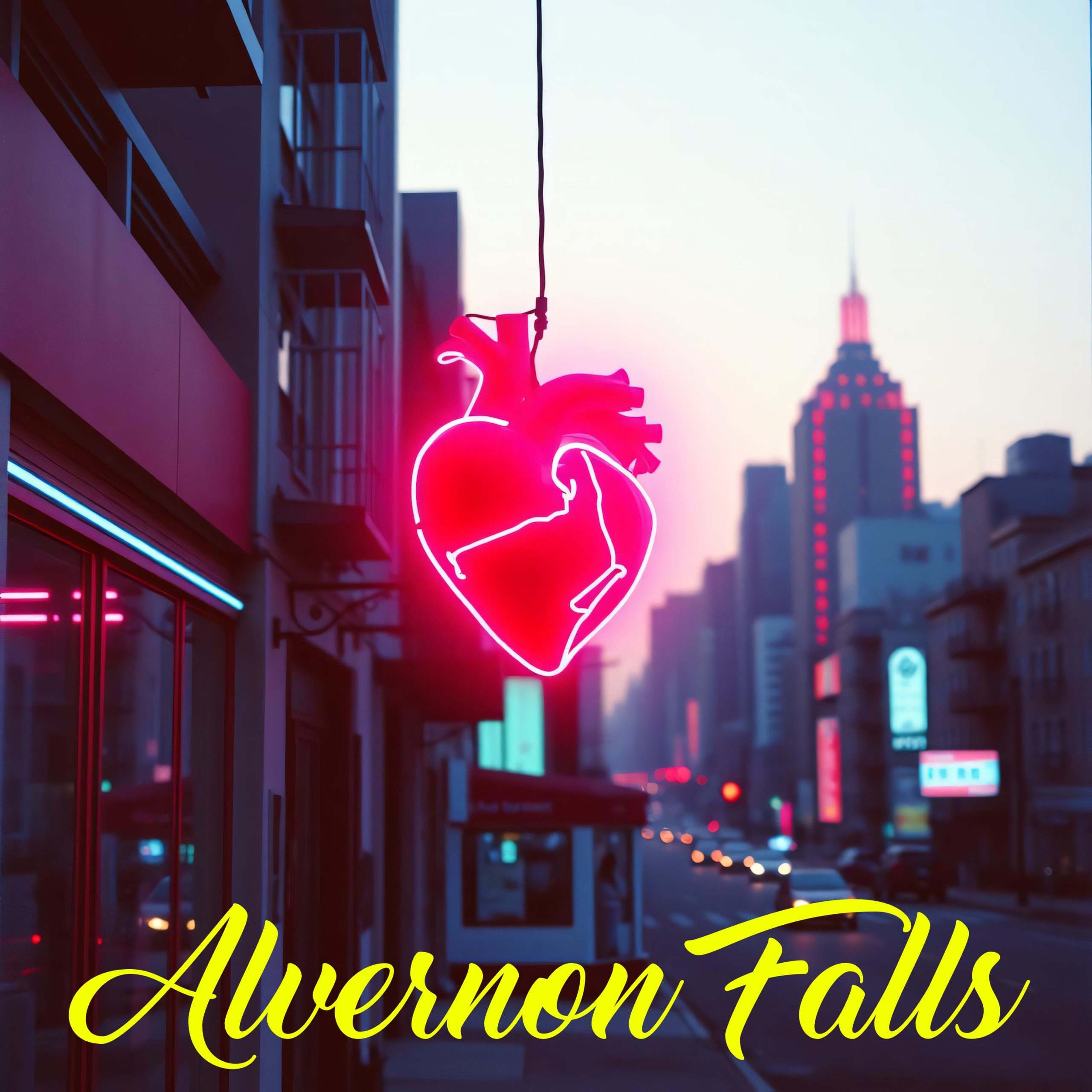 Alvernon Falls - Electric Arts - Cover Art